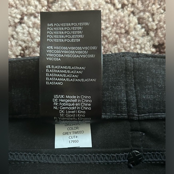 Liverpool LA-{Size 10/30}-Grey Tweed Skinny Jeans - Picture 5 of 7